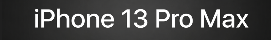Apple iPhone 13 Pro Max