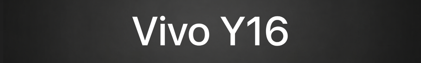 Vivo Y16
