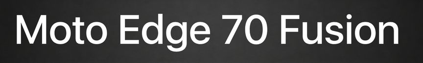 Motorola Edge 70 Fusion
