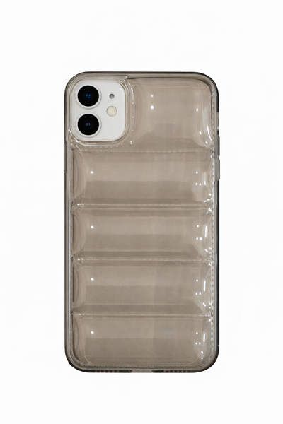 Transparent Puffer Cushion Case for Apple iPhone 11