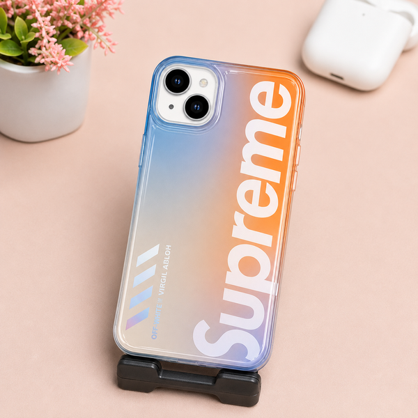 Gradient Transparent Designer Case for iPhone 14