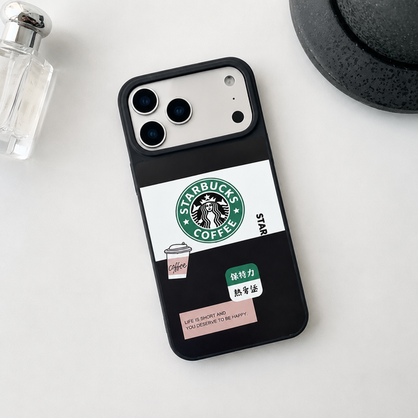Starbucks Daily Brew Premium iPhone 17 Pro Max Case – Minimal Coffee Edition