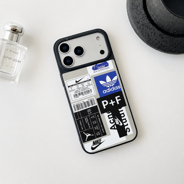 Hype Streetwear Collage Premium iPhone 17 Pro Max Case – Sneaker Culture Edition