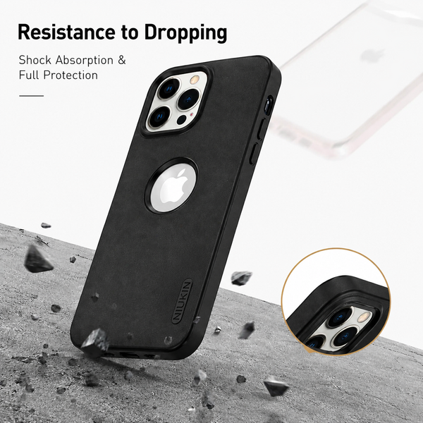 Premium Black Textured iPhone 13 Pro Case