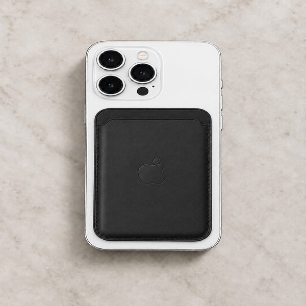 MagSafe Leather Wallet – Slim Magnetic Card Holder for iPhone