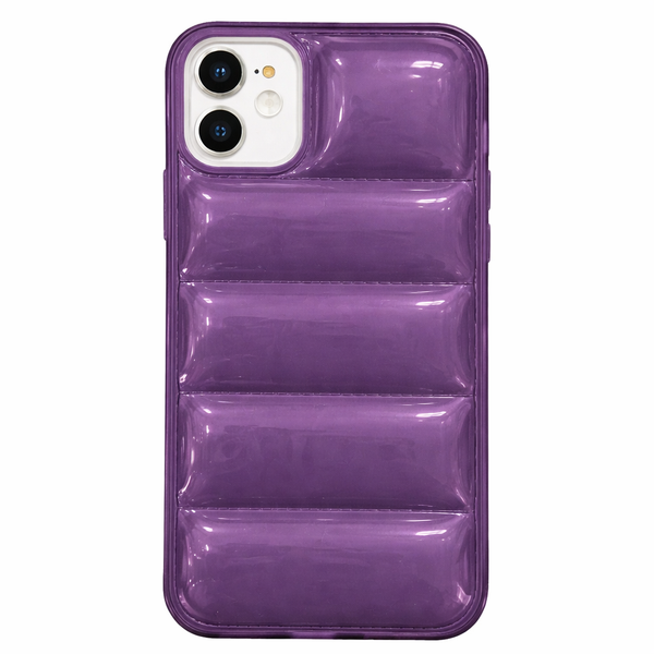 Glossy Bubble Puffer Case for iPhone 12