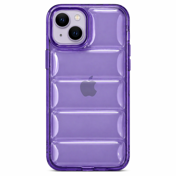 Purple Cushion Case for iPhone 14