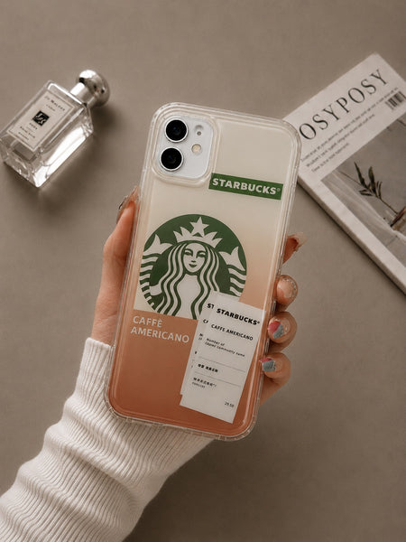 Premium Starbucks Printed Transparent Case for Apple iPhone 11