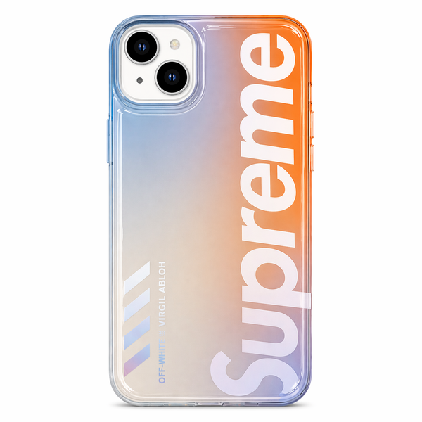 Gradient Transparent Designer Case for iPhone 14