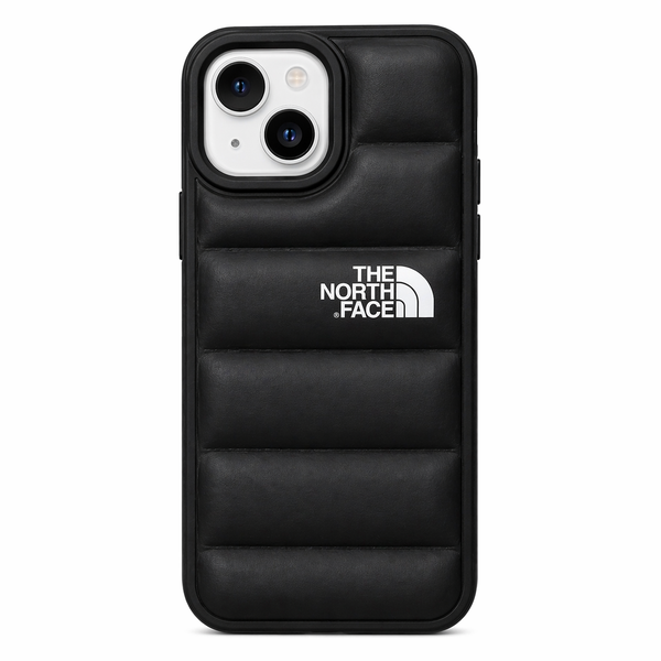 Black Puffer Cushion Case for iPhone 14